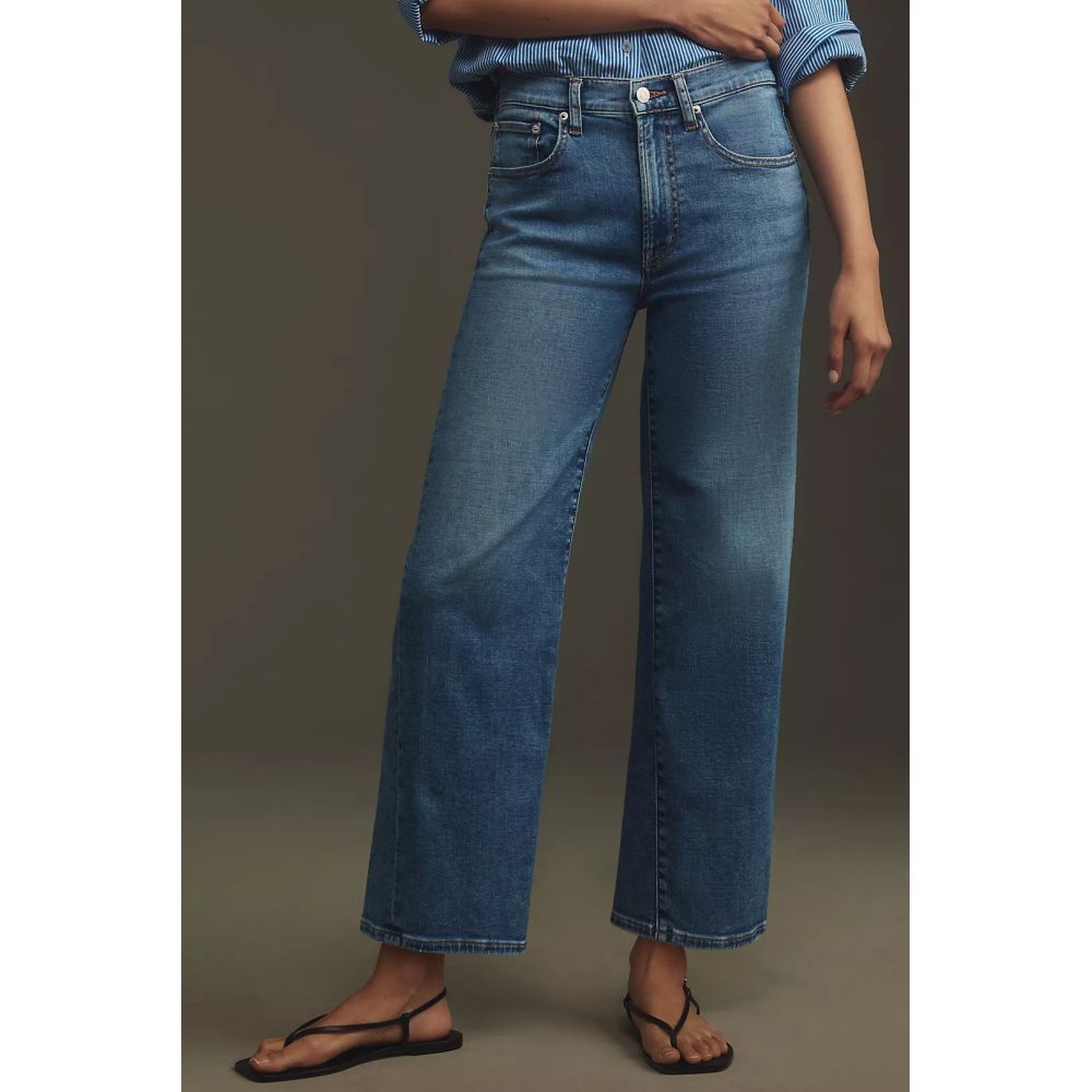 Edwin Marli Ankle High-Rise Wide-Leg Jeans